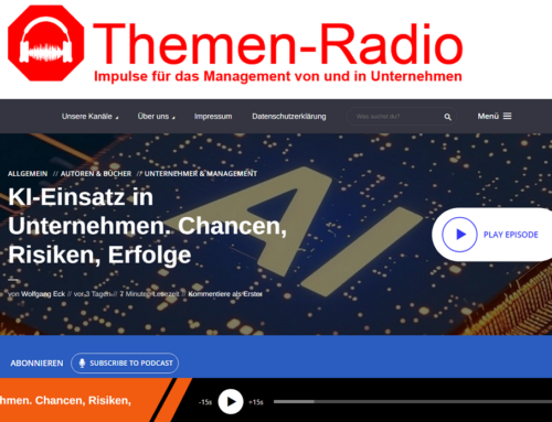 Podcast – Wolfgang Eck im Gespräch mit Eckhart Hilgenstock: KI-Einsatz in Unternehmen – Chancen, Risiken und Erfolge