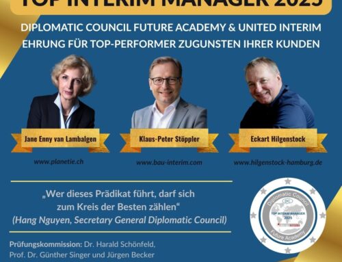 Eckhart Hilgenstock ist Top Interim Manager des Jahres 2025